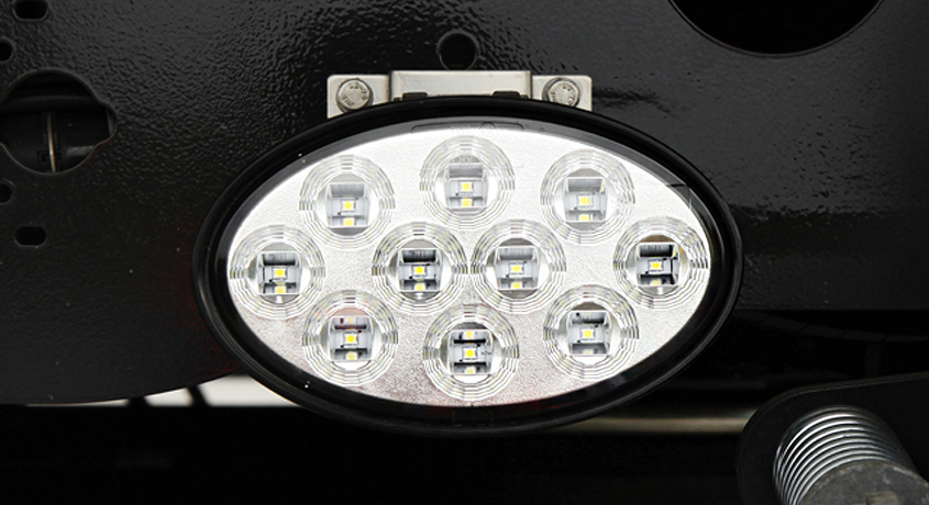 Zusätzliches LED-Rückfahrlicht.
